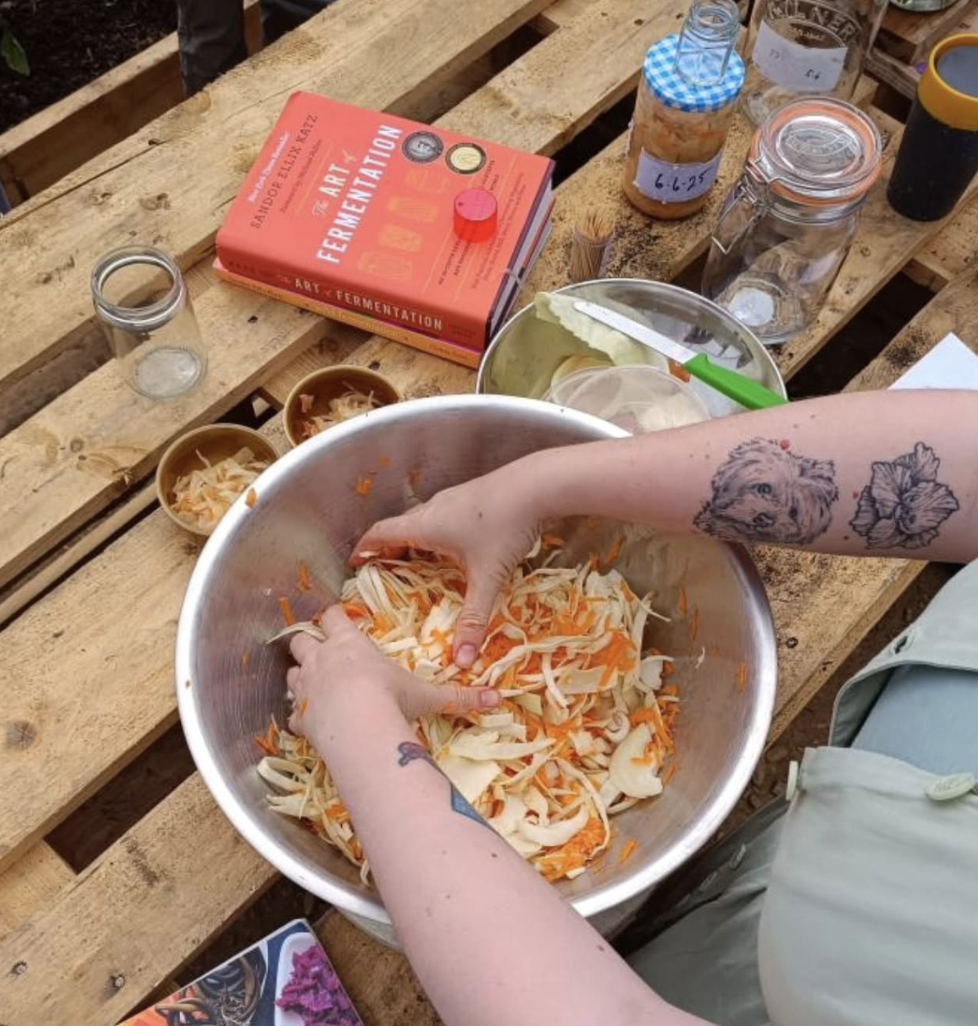 Plant Sale 2026 - Sauerkraut Making Workshop (11am)